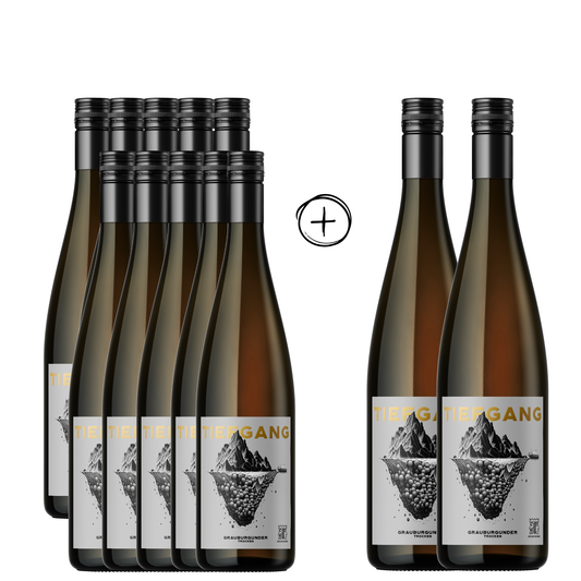 WEINCROWD 2025 Grauburgunder TIEFGANG trocken 10+2 Paket
