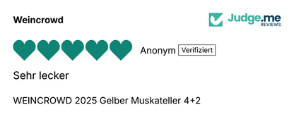 WEINCROWD 2025 Gelber Muskateller 4+2 Aktion